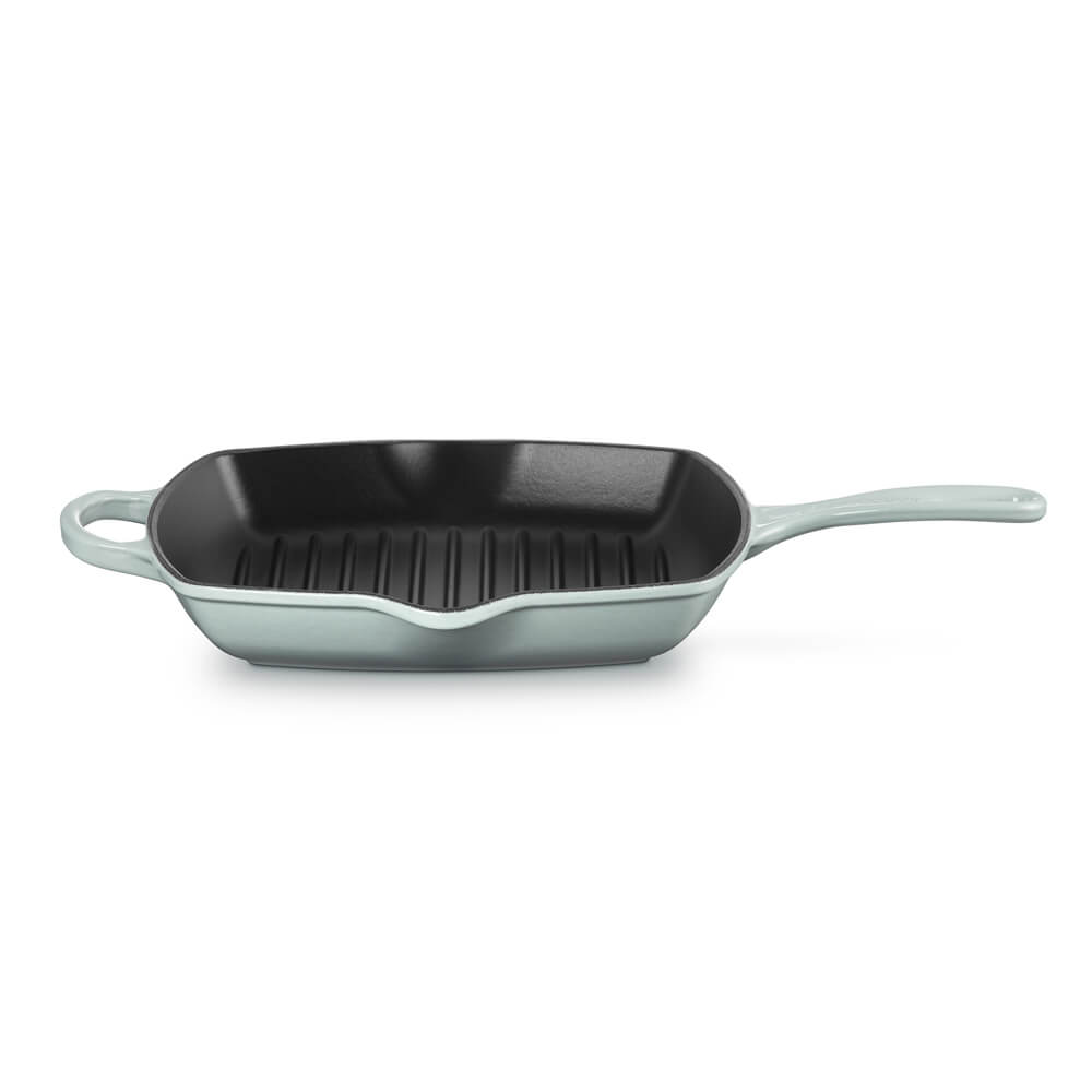 Le Creuset Signature Sea Salt Cast Iron Square Grillit 26cm